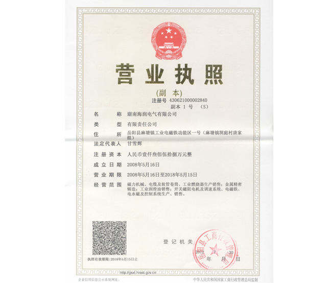 Business license